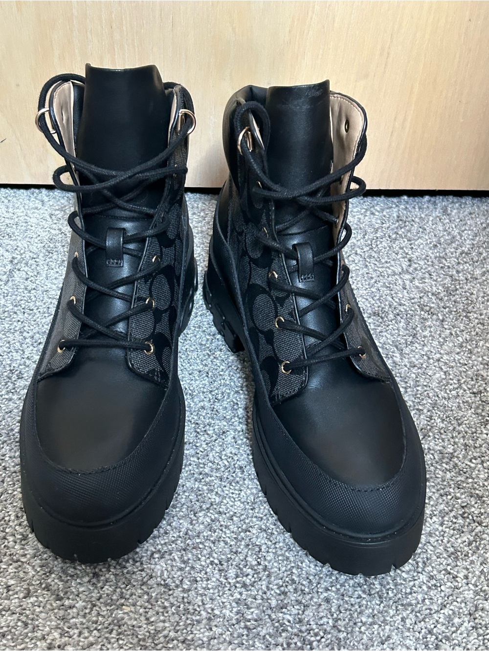 Coach Royce Bootie in Signature Canvas and Leather - Picture 4 of 7